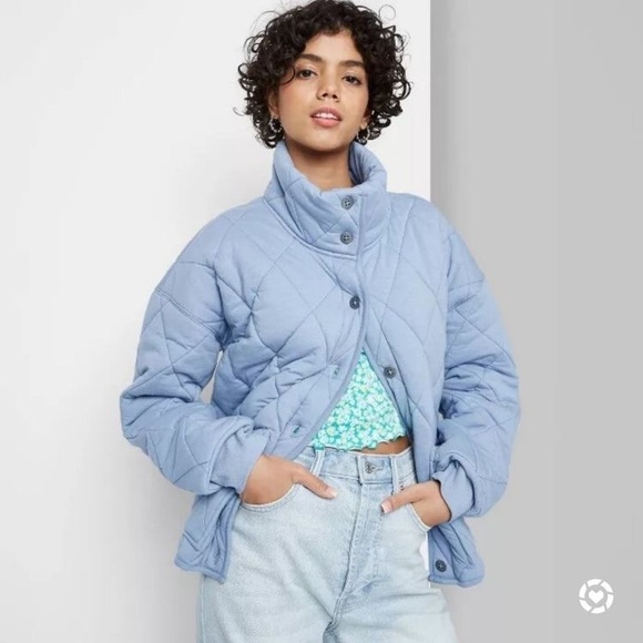 wild fable Jackets & Blazers - Wild Fable front quilted Jacket